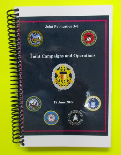 JP 3-0 Joint Campaigns & Operations - 2022 - Mini size